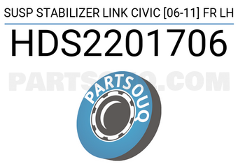 SCHNIEDER HDS2201706 SUSP STABILIZER LINK CIVIC [06-11] FR LH