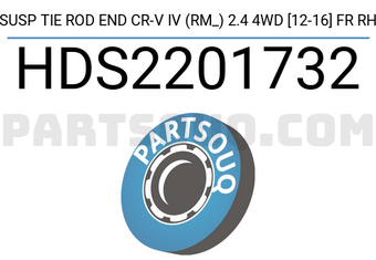 SCHNIEDER HDS2201732 SUSP TIE ROD END CR-V IV (RM_) 2.4 4WD [12-16] FR RH