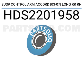 SCHNIEDER HDS2201958 SUSP CONTROL ARM ACCORD [03-07] LONG RR RH