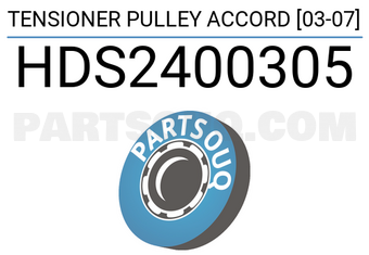 SCHNIEDER HDS2400305 TENSIONER PULLEY ACCORD [03-07]