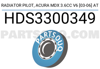 SCHNIEDER HDS3300349 RADIATOR PILOT, ACURA MDX 3.6CC V6 [03-06] AT