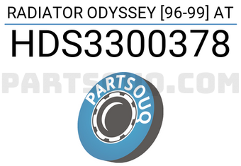 SCHNIEDER HDS3300378 RADIATOR ODYSSEY [96-99] AT