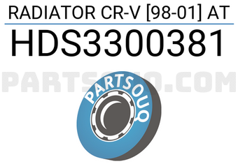SCHNIEDER HDS3300381 RADIATOR CR-V [98-01] AT