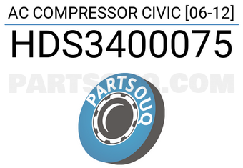 SCHNIEDER HDS3400075 AC COMPRESSOR CIVIC [06-12]