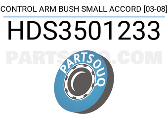 SCHNIEDER HDS3501233 CONTROL ARM BUSH SMALL ACCORD [03-08]