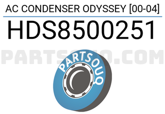 SCHNIEDER HDS8500251 AC CONDENSER ODYSSEY [00-04]
