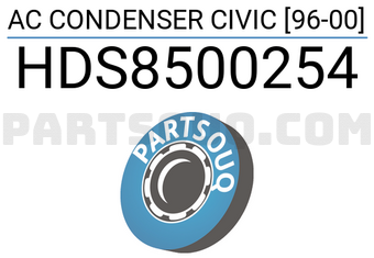 SCHNIEDER HDS8500254 AC CONDENSER CIVIC [96-00]
