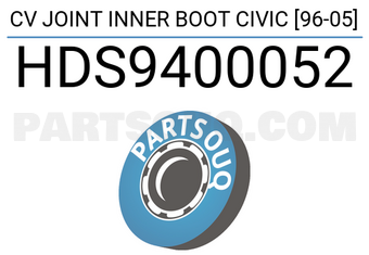 SCHNIEDER HDS9400052 CV JOINT INNER BOOT CIVIC [96-05]