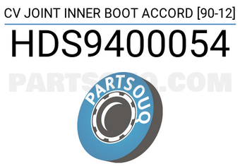 SCHNIEDER HDS9400054 CV JOINT INNER BOOT ACCORD [90-12]