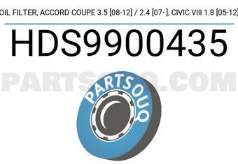 SCHNIEDER HDS9900435 OIL FILTER, ACCORD COUPE 3.5 [08-12] / 2.4 [07- ], CIVIC VIII 1.8 [05-12]