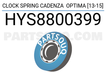 SCHNIEDER HYS8800399 CLOCK SPRING CADENZA OPTIMA [13-15]