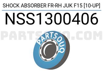 SCHNIEDER NSS1300406 SHOCK ABSORBER FR-RH JUK F15 [10-UP]