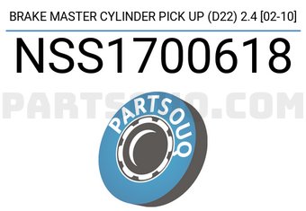 SCHNIEDER NSS1700618 BRAKE MASTER CYLINDER PICK UP (D22) 2.4 [02-10]
