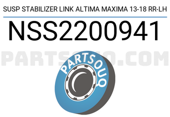 SCHNIEDER NSS2200941 SUSP STABILIZER LINK ALTIMA MAXIMA 13-18 RR-LH