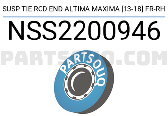 SCHNIEDER NSS2200946 SUSP TIE ROD END ALTIMA MAXIMA [13-18] FR-RH