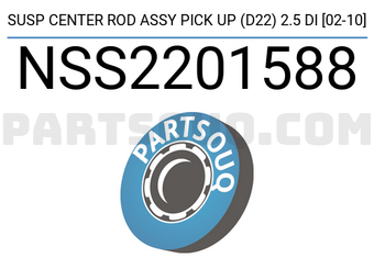SCHNIEDER NSS2201588 SUSP CENTER ROD ASSY PICK UP (D22) 2.5 DI [02-10]