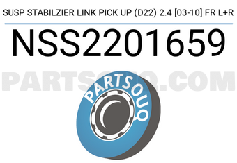 SCHNIEDER NSS2201659 SUSP STABILZIER LINK PICK UP (D22) 2.4 [03-10] FR L+R