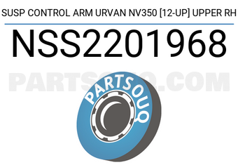 SCHNIEDER NSS2201968 SUSP CONTROL ARM URVAN NV350 [12-UP] UPPER RH