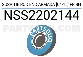SCHNIEDER NSS2202144 SUSP TIE ROD END ARMADA [04-15] FR RH