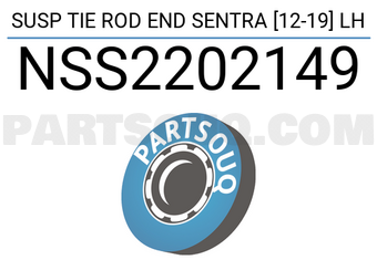 SCHNIEDER NSS2202149 SUSP TIE ROD END SENTRA [12-19] LH