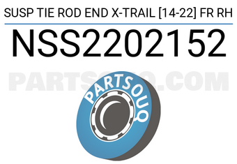 SCHNIEDER NSS2202152 SUSP TIE ROD END X-TRAIL [14-22] FR RH