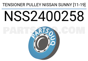 SCHNIEDER NSS2400258 TENSIONER PULLEY NISSAN SUNNY [11-19]