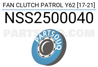 SCHNIEDER NSS2500040 FAN CLUTCH PATROL Y62 [17-21]