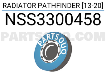 SCHNIEDER NSS3300458 RADIATOR PATHFINDER [13-20]