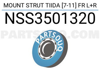 SCHNIEDER NSS3501320 MOUNT STRUT TIIDA [7-11] FR L+R
