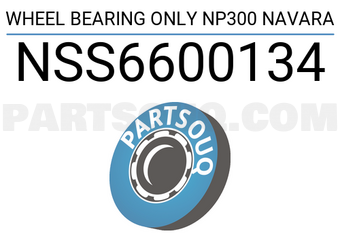 SCHNIEDER NSS6600134 WHEEL BEARING ONLY NP300 NAVARA