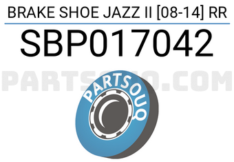 SCHNIEDER SBP017042 BRAKE SHOE JAZZ II [08-14] RR