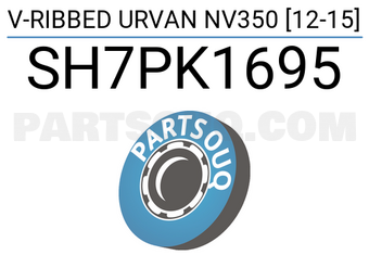 SCHNIEDER SH7PK1695 V-RIBBED URVAN NV350 [12-15]