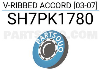 SCHNIEDER SH7PK1780 V-RIBBED ACCORD [03-07]