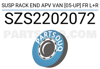 SCHNIEDER SZS2202072 SUSP RACK END APV VAN [05-UP] FR L+R