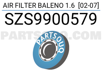 SCHNIEDER SZS9900579 AIR FILTER BALENO 1.6 [02-07]