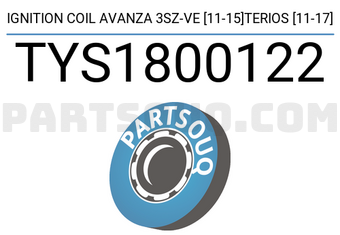 SCHNIEDER TYS1800122 IGNITION COIL AVANZA 3SZ-VE [11-15]TERIOS [11-17]