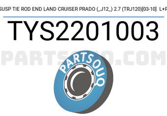 SCHNIEDER TYS2201003 SUSP TIE ROD END LAND CRUISER PRADO (_J12_) 2.7 (TRJ120)[03-10] L+R