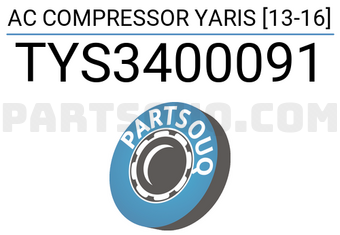 SCHNIEDER TYS3400091 AC COMPRESSOR YARIS [13-16]