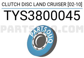 SCHNIEDER TYS3800045 CLUTCH DISC LAND CRUISER [02-10]