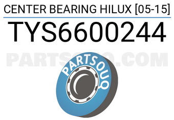 SCHNIEDER TYS6600244 CENTER BEARING HILUX [05-15]