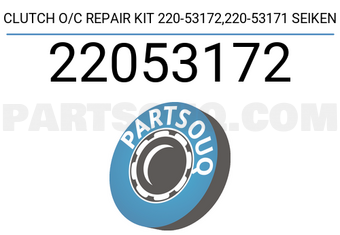 SEIKEN 22053172 CLUTCH O/C REPAIR KIT 220-53172,220-53171 SEIKEN