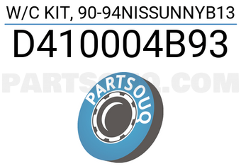 SEIKEN D410004B93 W/C KIT, 90-94NISSUNNYB13