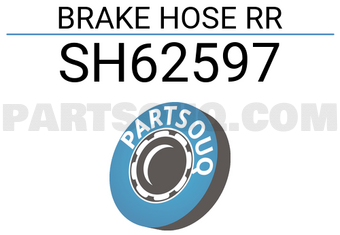 SEIKEN SH62597 BRAKE HOSE RR