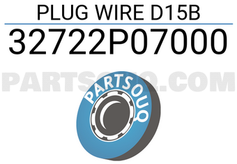 SEIWA 32722P07000 PLUG WIRE D15B