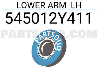 SH 545012Y411 LOWER ARM LH