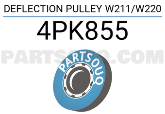 SKF 4PK855 DEFLECTION PULLEY W211/W220