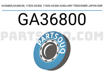 SNR GA36800 GA36800,GA368.00, 11925-AG300, 11929-AG300 AUXILIARY TENSIONER JAPAN SNR