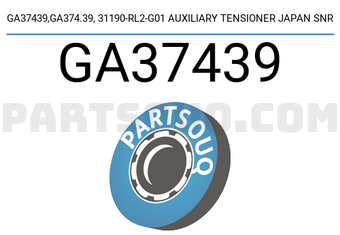SNR GA37439 GA37439,GA374.39, 31190-RL2-G01 AUXILIARY TENSIONER JAPAN SNR