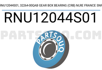 SNR RNU12044S01 RNU12044S01, 32264-00QAB GEAR BOX BEARING (CRB) NI,RE FRANCE SNR