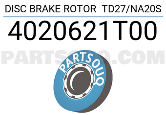 SUMIMOTO 4020621T00 DISC BRAKE ROTOR TD27/NA20S